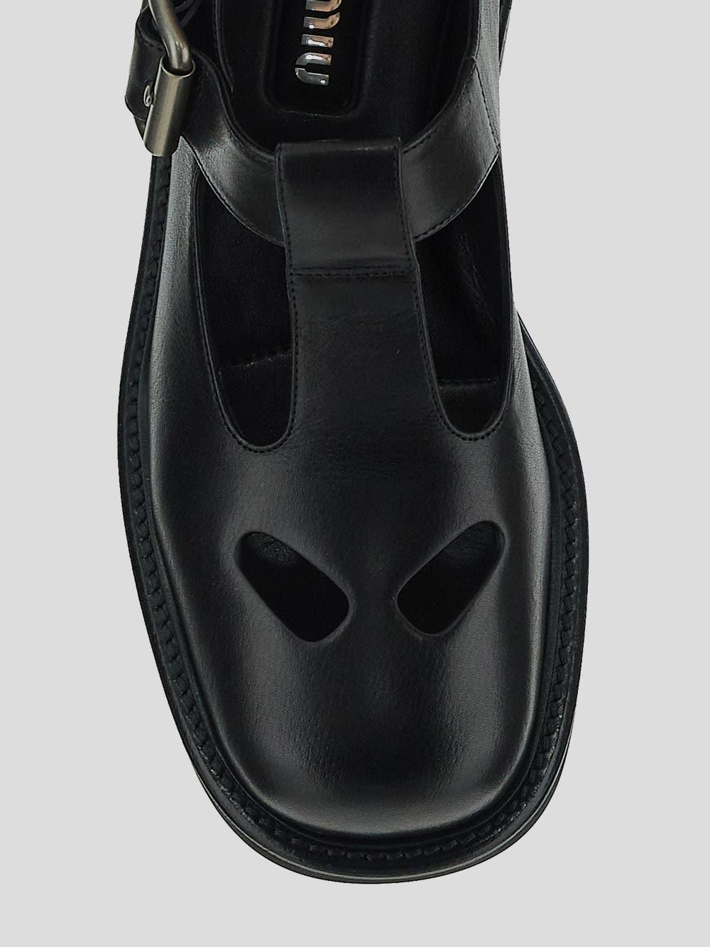 Oluxury Miu Miu T-bar shoes Spedizione Gratuita