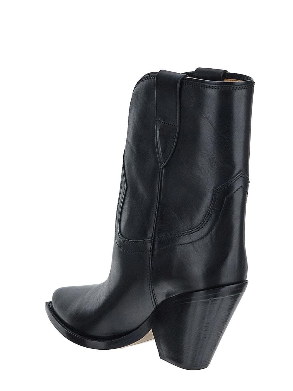 Oluxury Isabel Marant Leyane Texan Ankle Boots Consegna Veloce