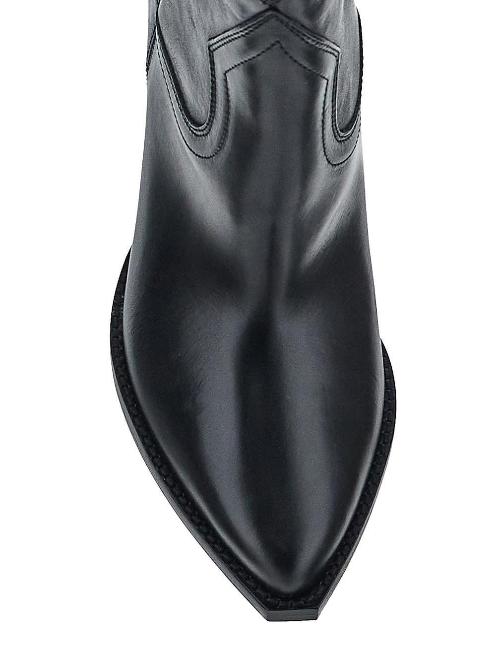 Oluxury Isabel Marant Leyane Texan Ankle Boots Consegna Veloce