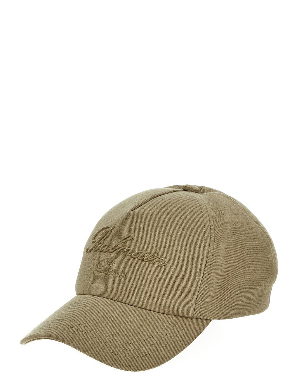 Oluxury Balmain Logo Cap Economico