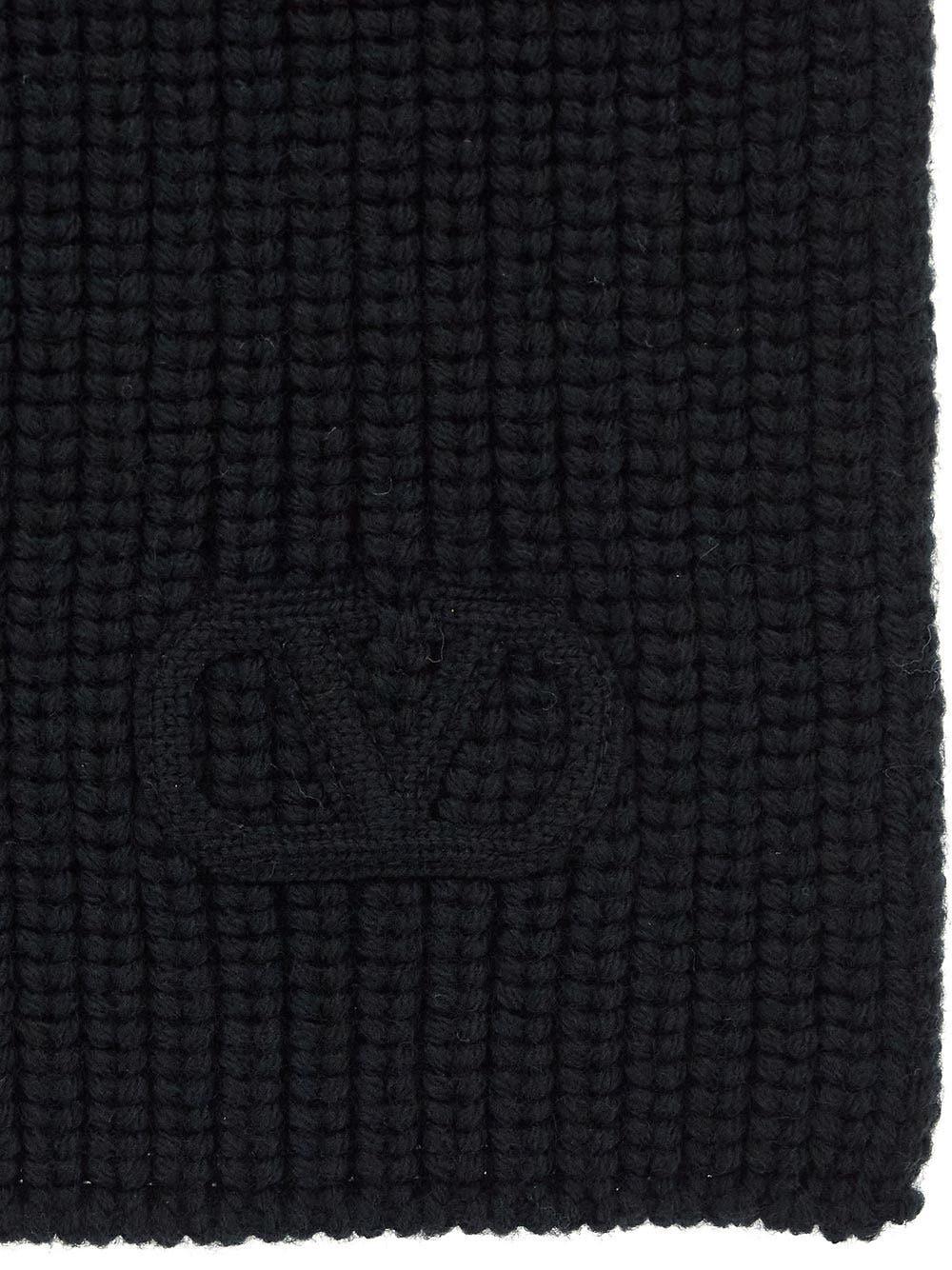 Oluxury Valentino Garavani Logo Scarf Vendita Calda