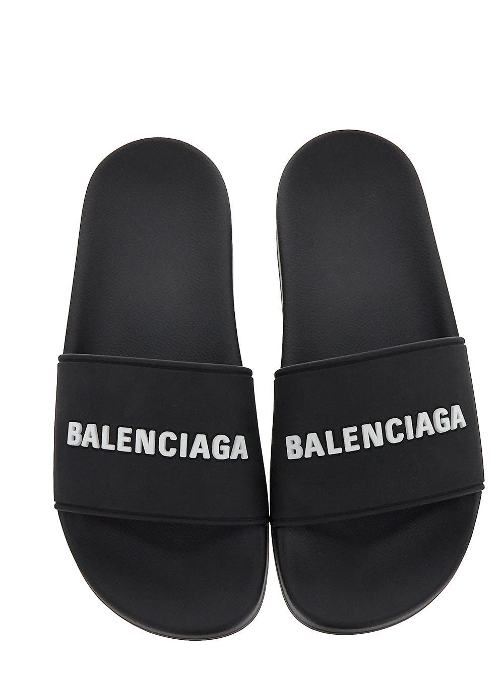 Oluxury Balenciaga Logo Slide Spedizione Gratuita