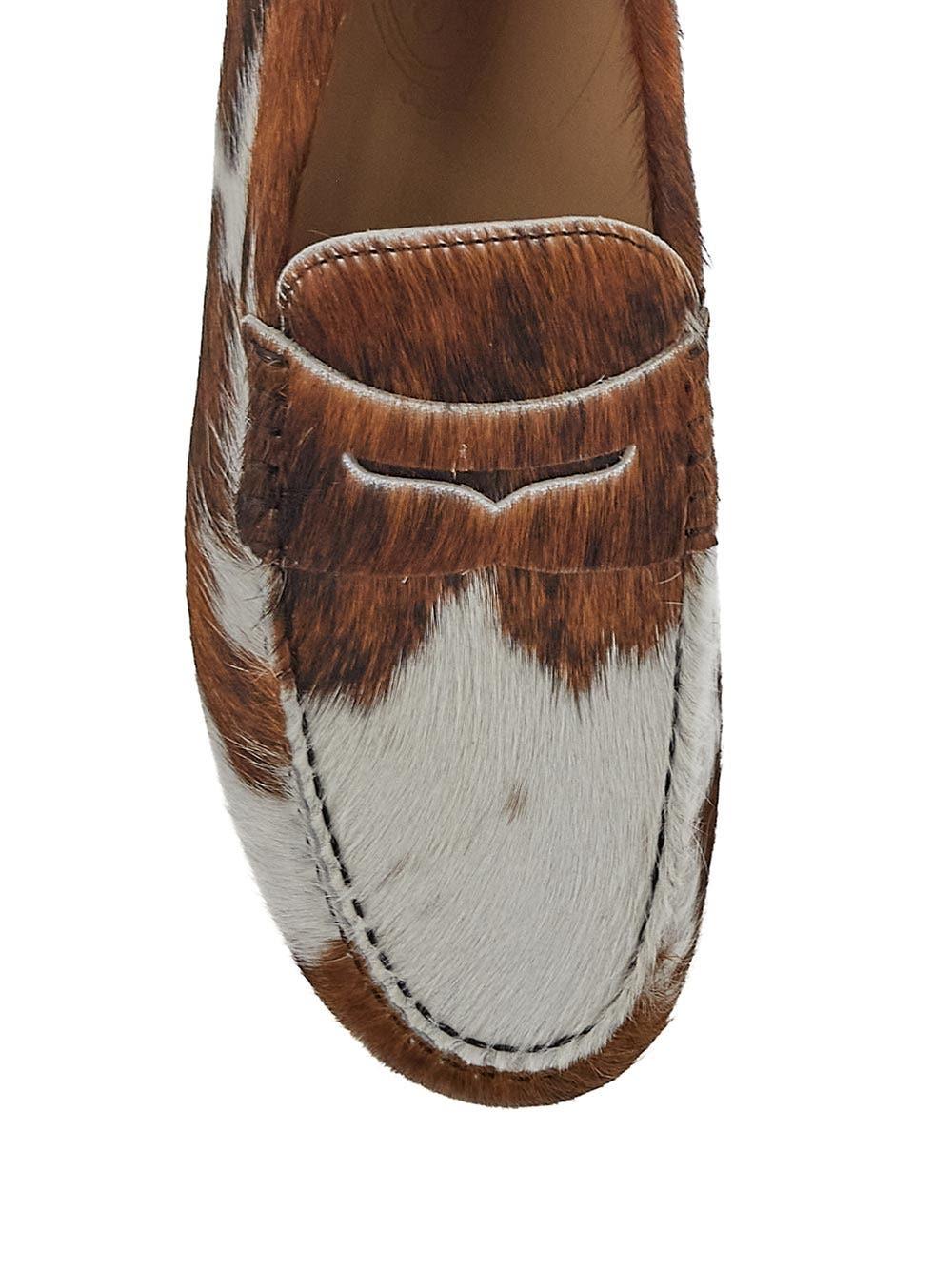 Oluxury Tod's Fur Loafer Affare Del Giorno