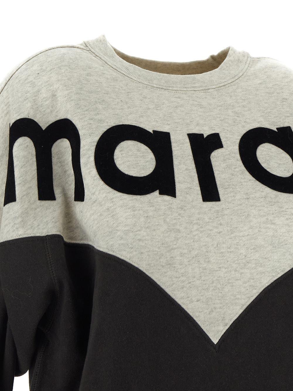 Oluxury Isabel Marant Etoile Houston Sweatshirt In Linea