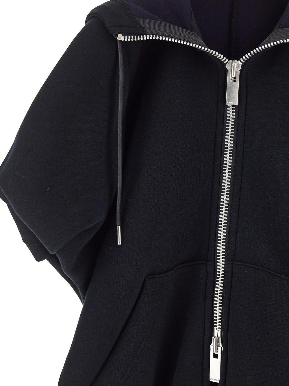 Oluxury Sacai Short Sleeve Hoodie Convenienza