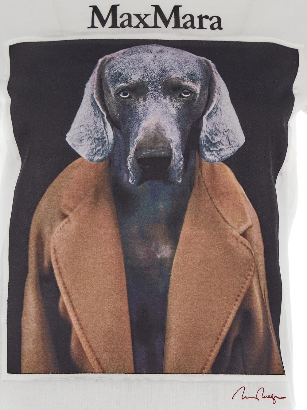 Oluxury Max Mara Cipria T-Shirt Vendita Economica