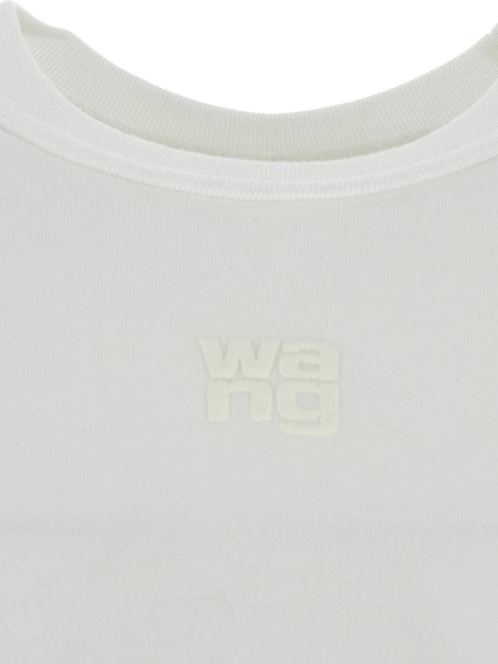 Oluxury T By Alexander Wang Essential Shrunk Tee Vendite Flash