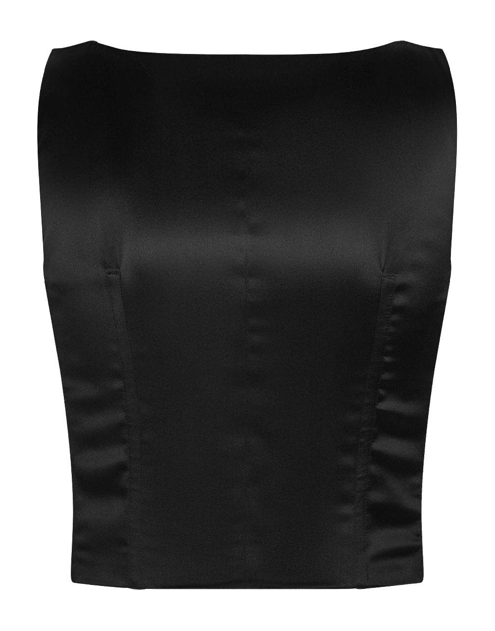 Oluxury Dolce & Gabbana Tuxedo Top vest Moda