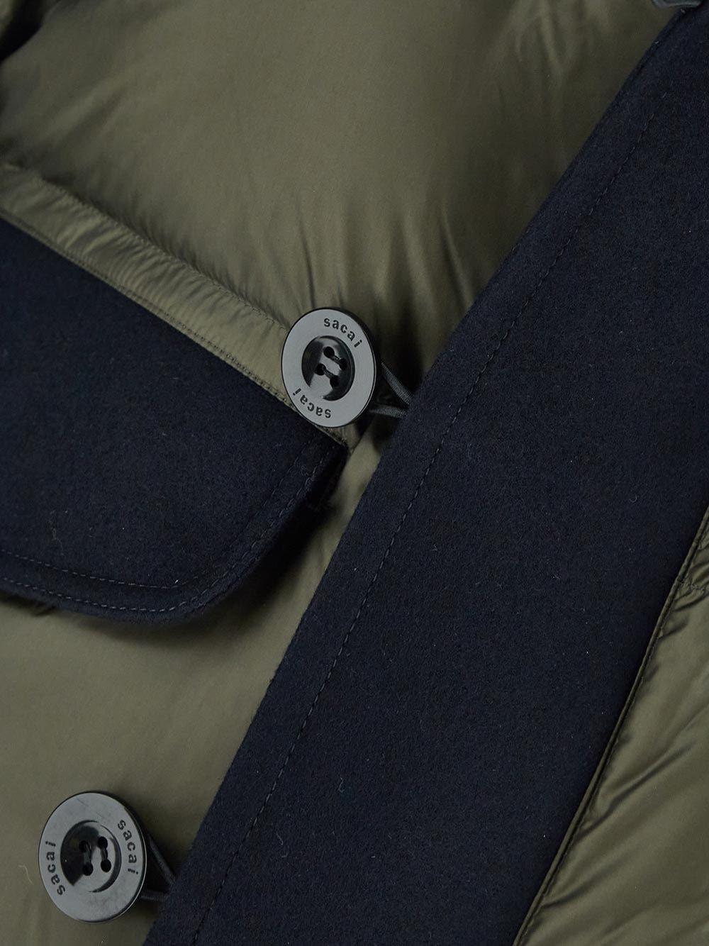 Oluxury Sacai Hybrid Coat Soddisfazione Garantita