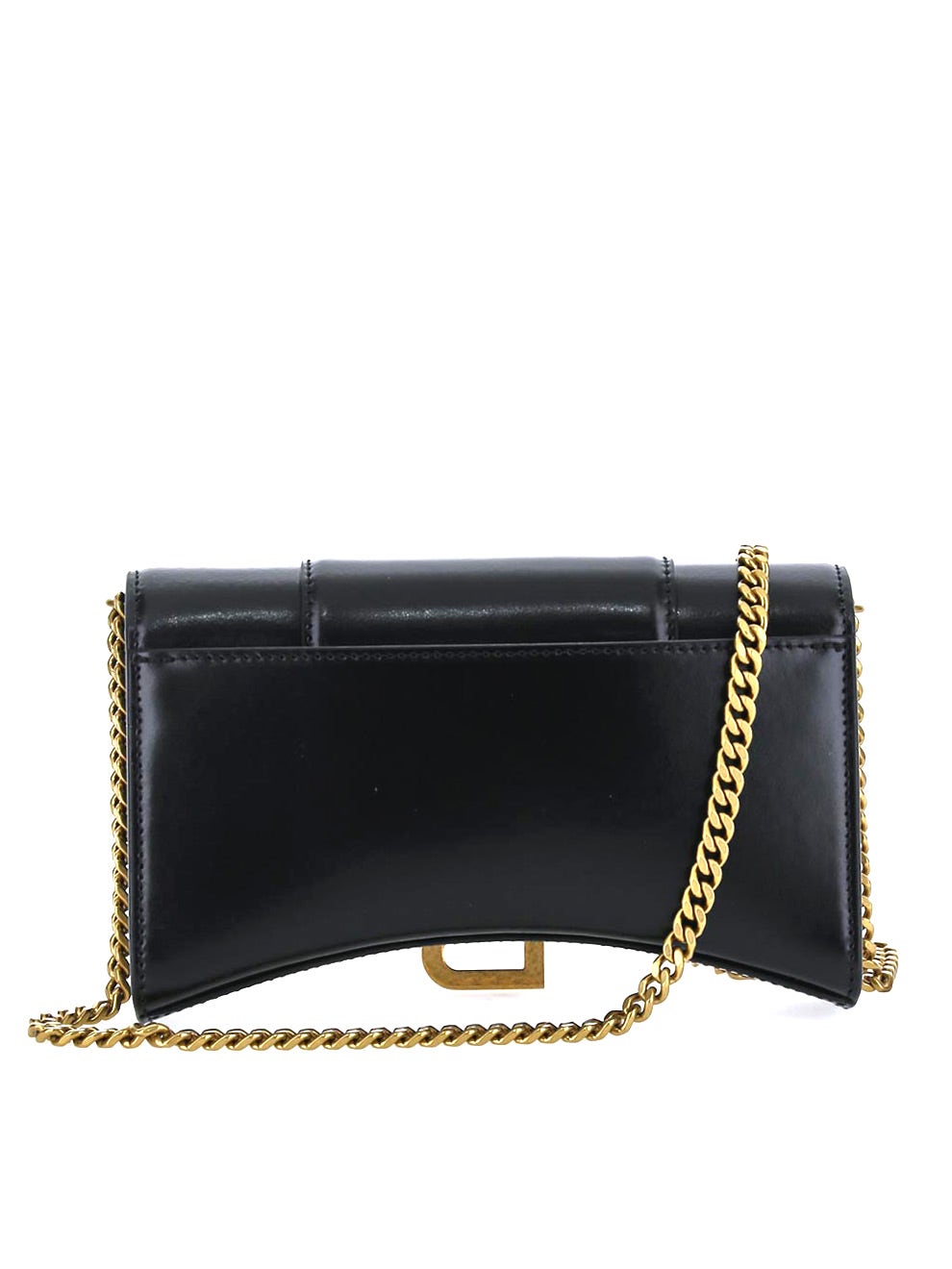 Oluxury Balenciaga Hourglass Chain Wallet Vendite Flash