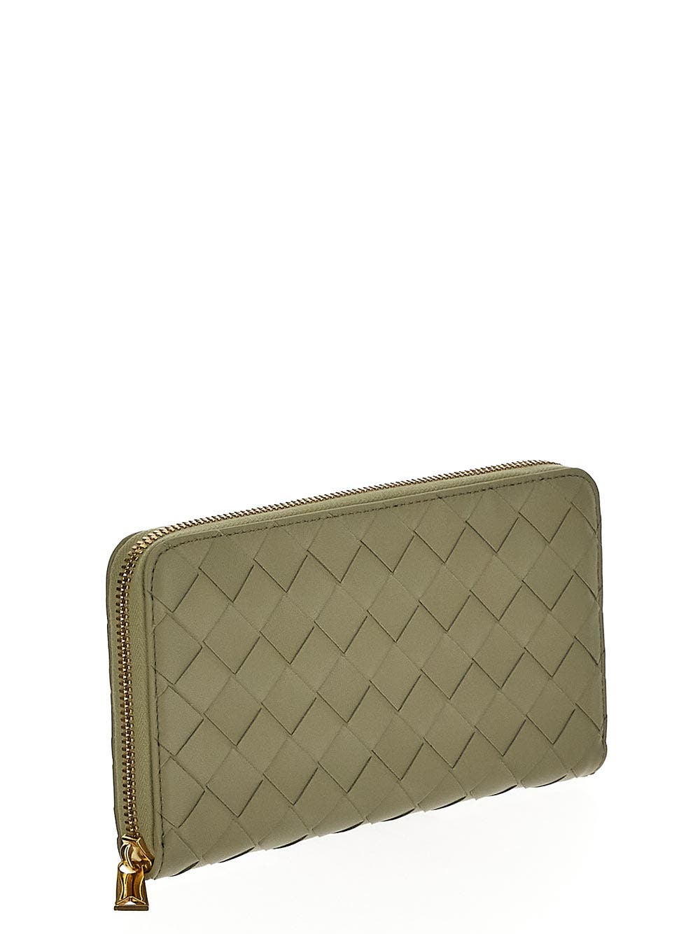 Oluxury Bottega Veneta Intrecciato Zip Around Wallet Affare Del Giorno