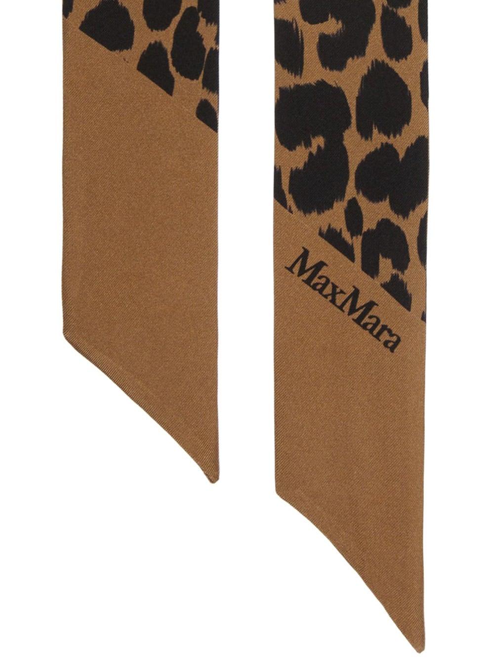 Oluxury Max Mara Silk Tie Qualità Garantita