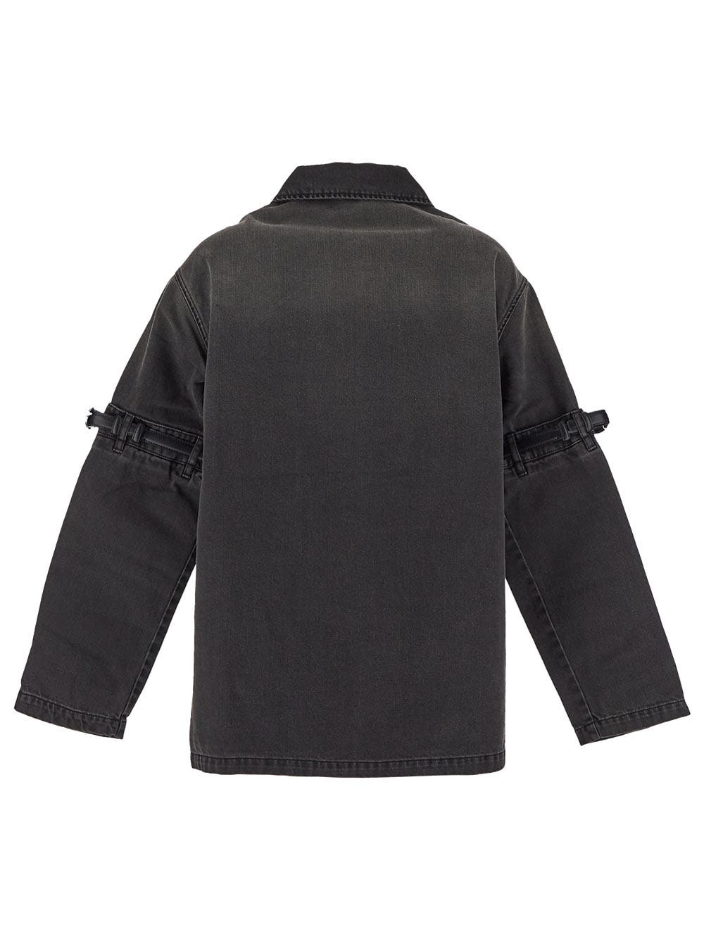 Oluxury Coperni hybrid Denim Overshirt jacket Negozio online di fabbrica