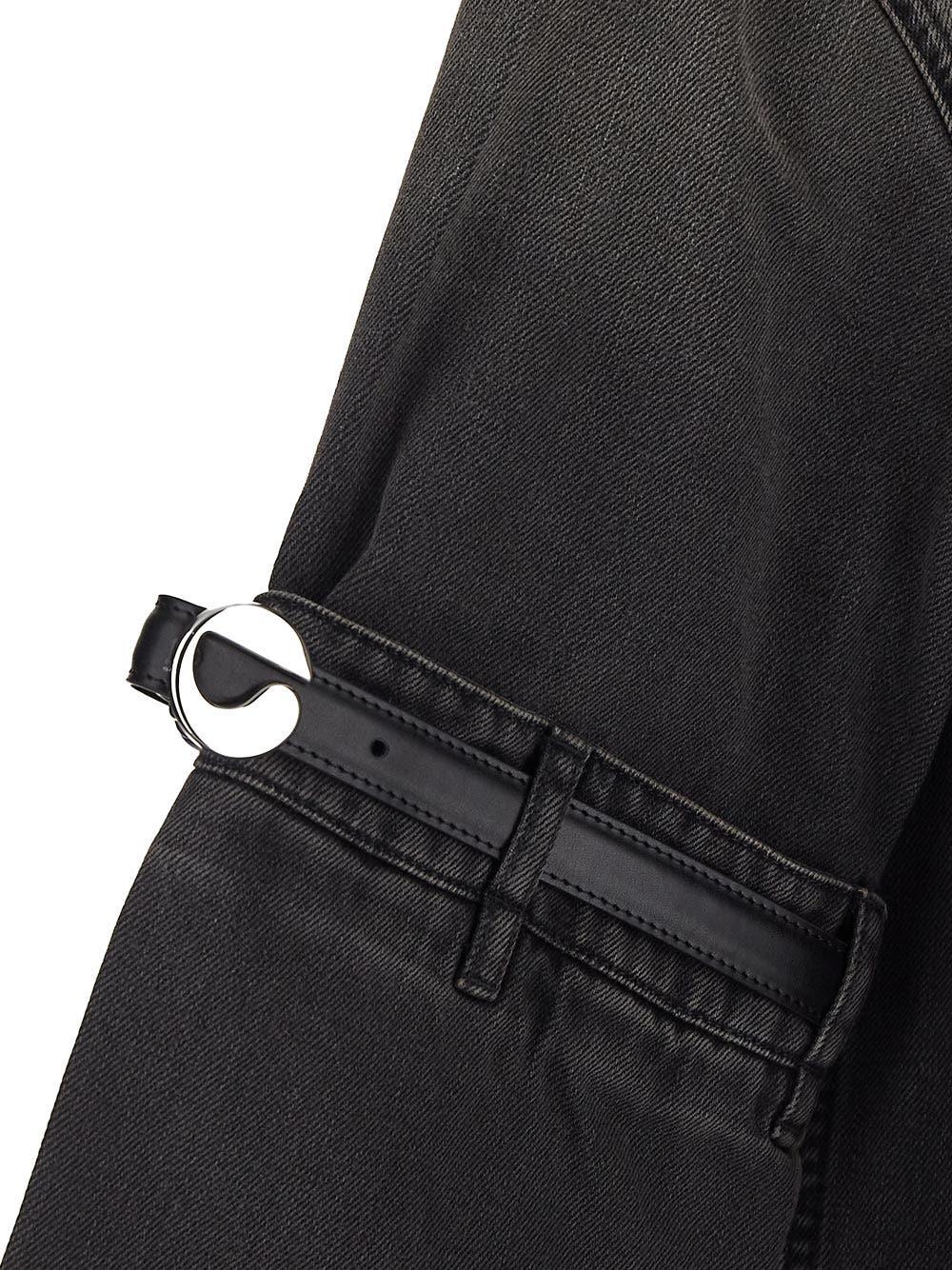 Oluxury Coperni hybrid Denim Overshirt jacket Negozio online di fabbrica