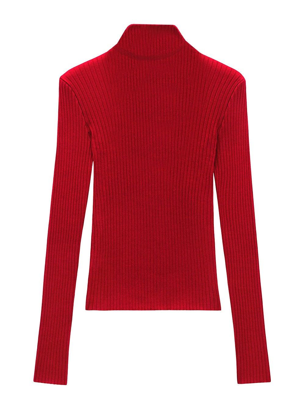 Oluxury Courreges Turtleneck knitwear Offerte esclusive