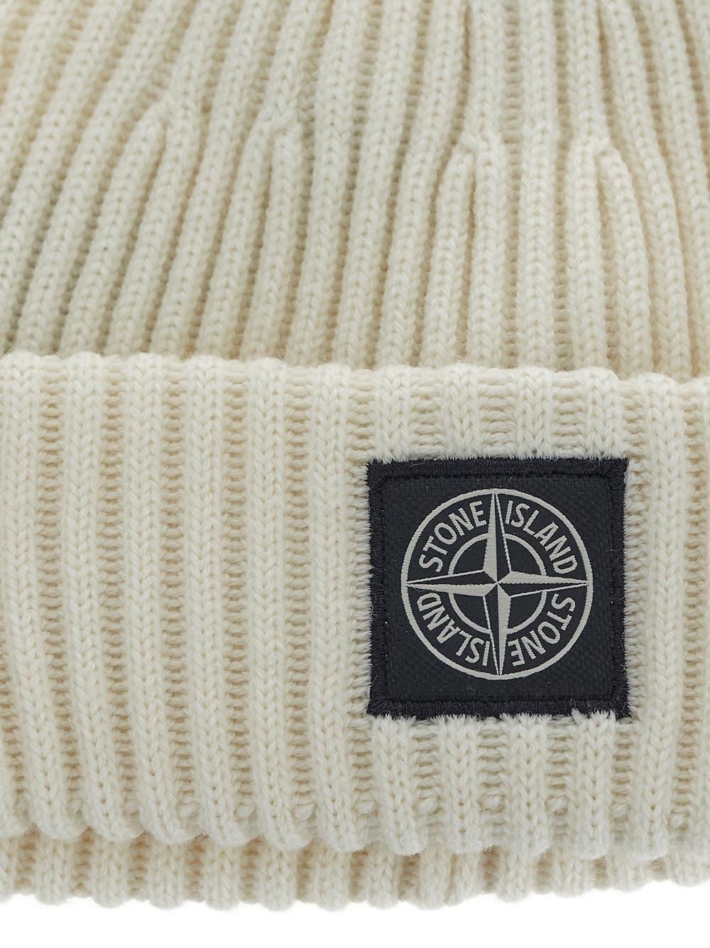 Oluxury Stone Island Logo Beanie Promozione temporanea