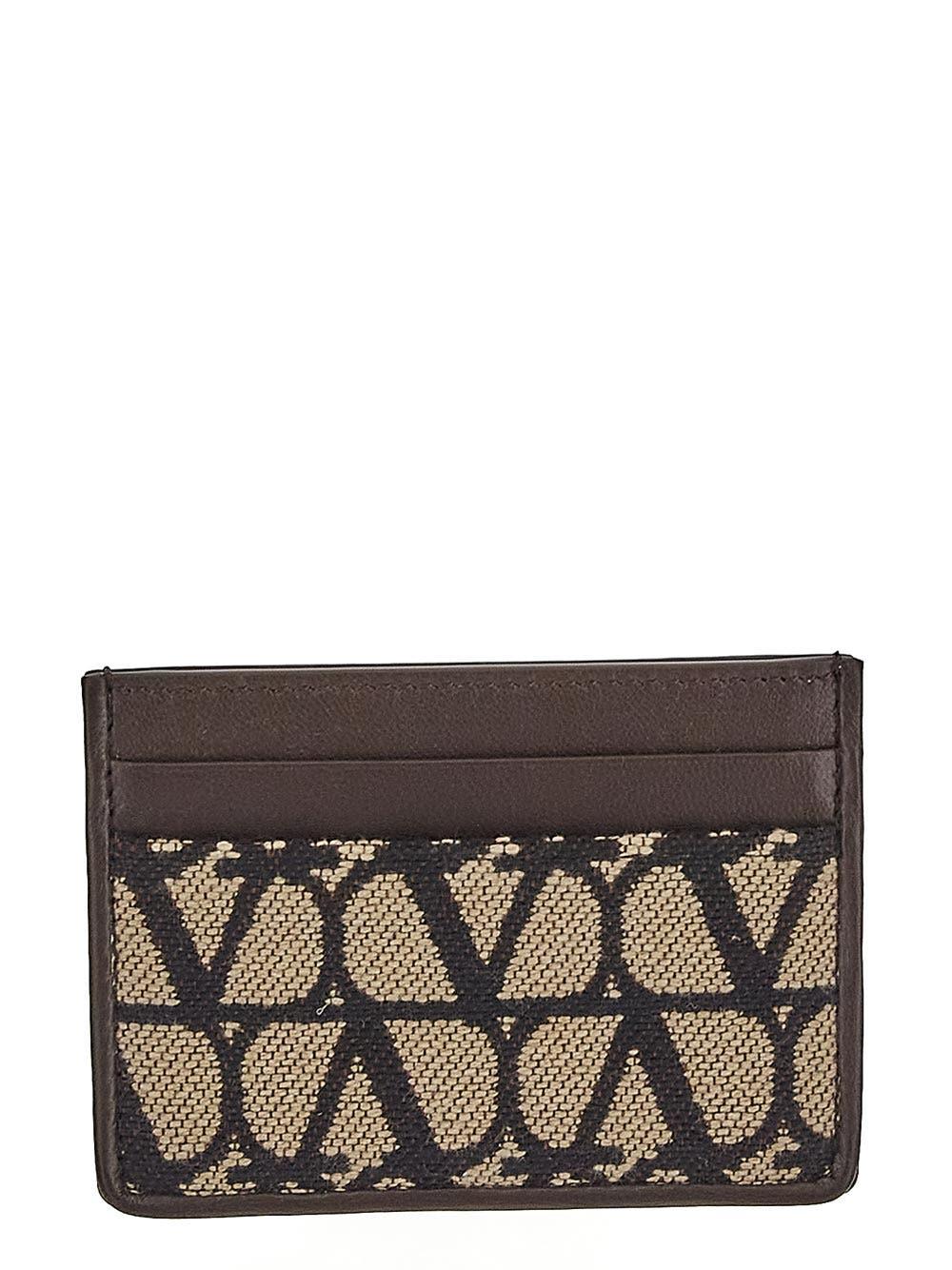 Oluxury Valentino Garavani Toile Iconographe card case Discount Store per i nuovi prodotti