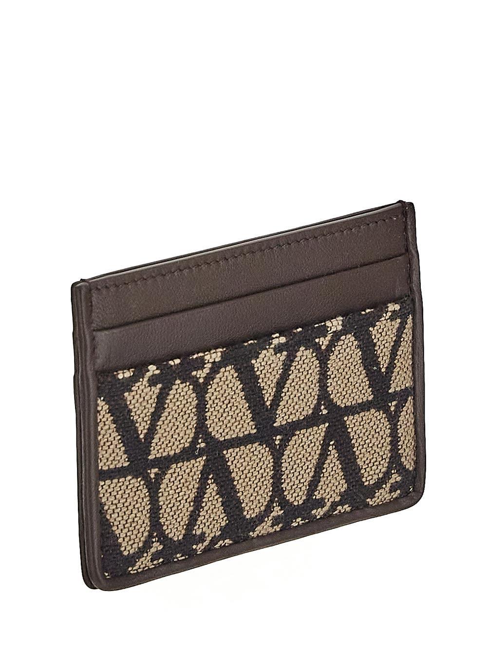 Oluxury Valentino Garavani Toile Iconographe card case Discount Store per i nuovi prodotti