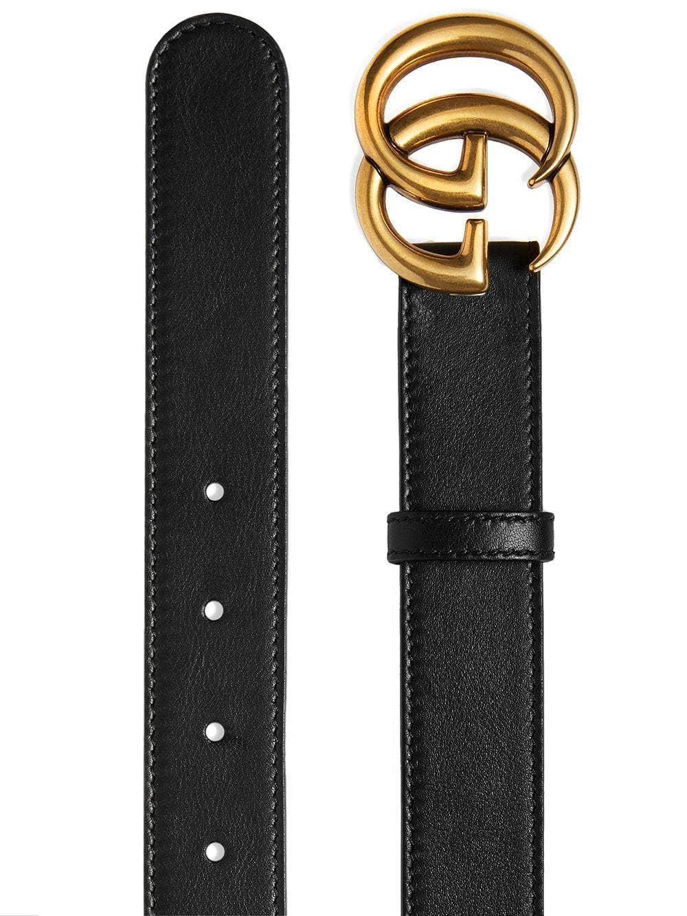 Oluxury Gucci Double G Buckle Belt 50% di sconto con spedizione gratuita