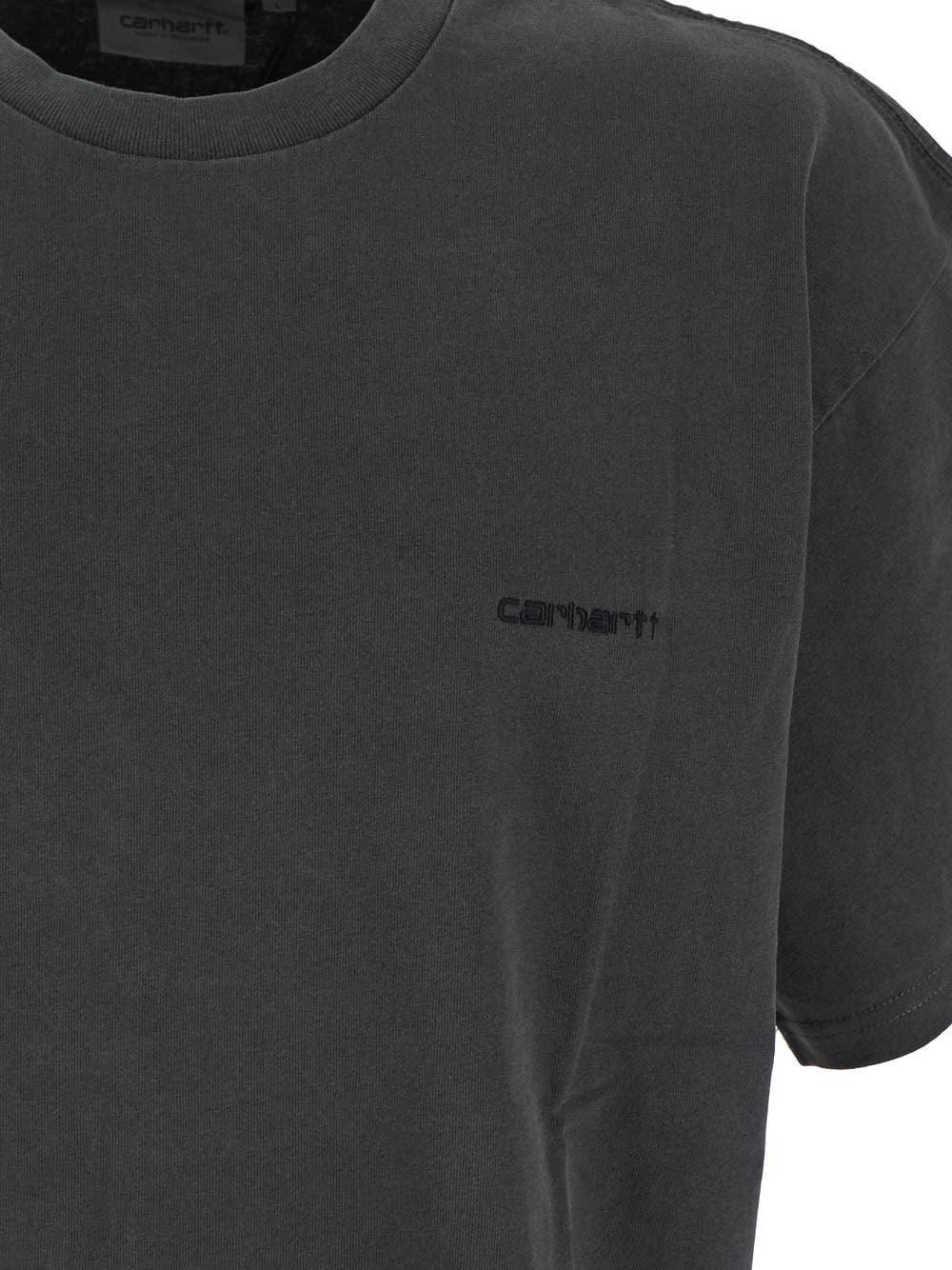 Oluxury Carhartt Wip Duster Script T-Shirt Consegna Veloce