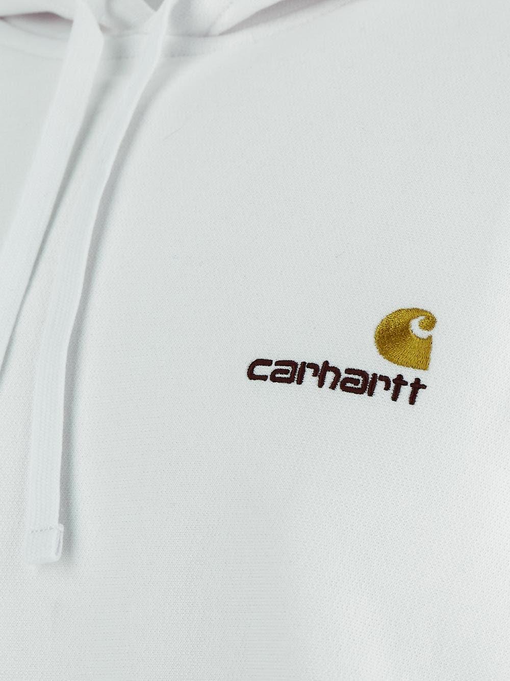 Oluxury Carhartt Wip Logo Hoodie In Vendita