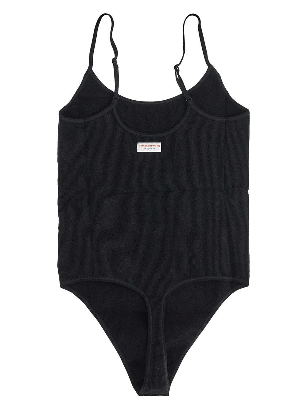 Oluxury Alexander Wang Ribbed Cami Bodysuit Moda