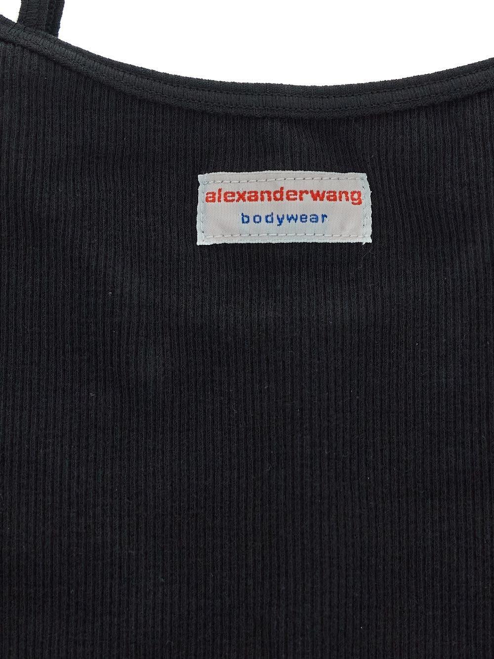 Oluxury Alexander Wang Ribbed Cami Top Prezzo di fabbrica