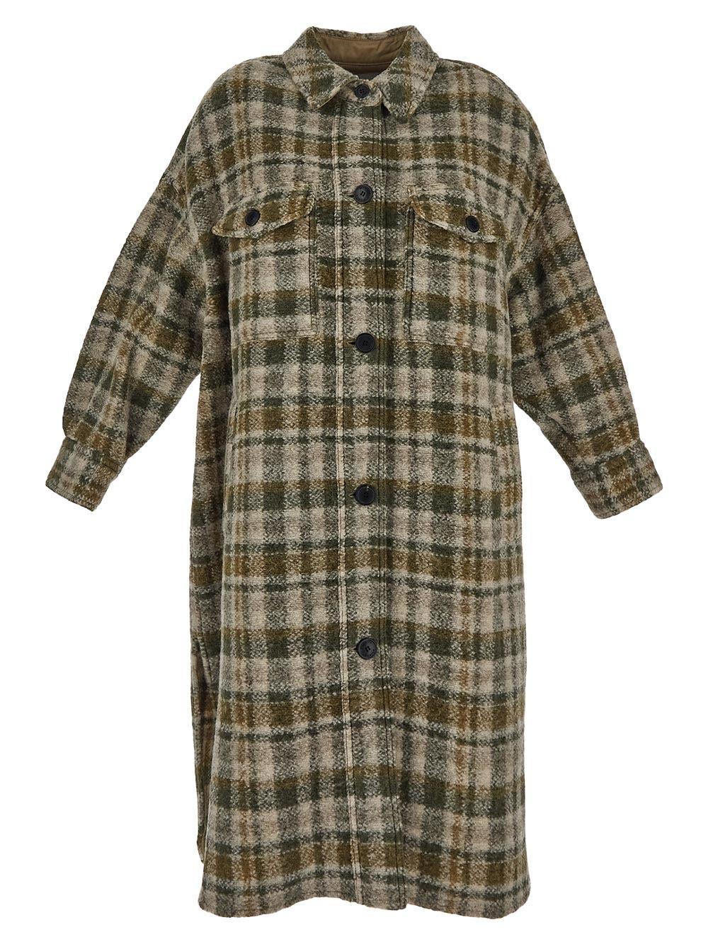 Oluxury Isabel Marant Etoile Fontizi Coat Fornitura limitata
