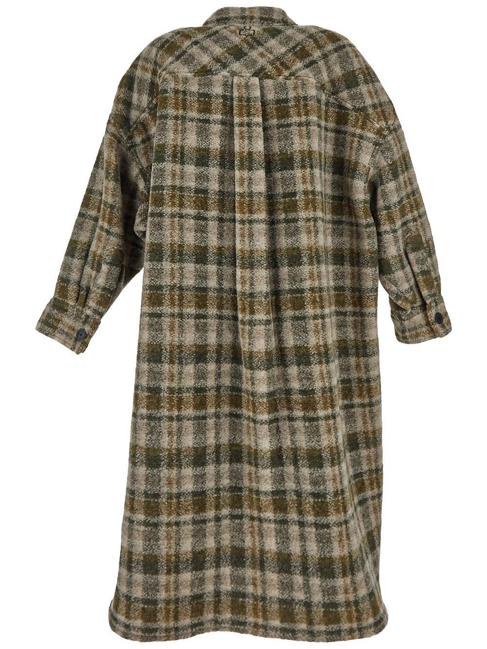 Oluxury Isabel Marant Etoile Fontizi Coat Fornitura limitata