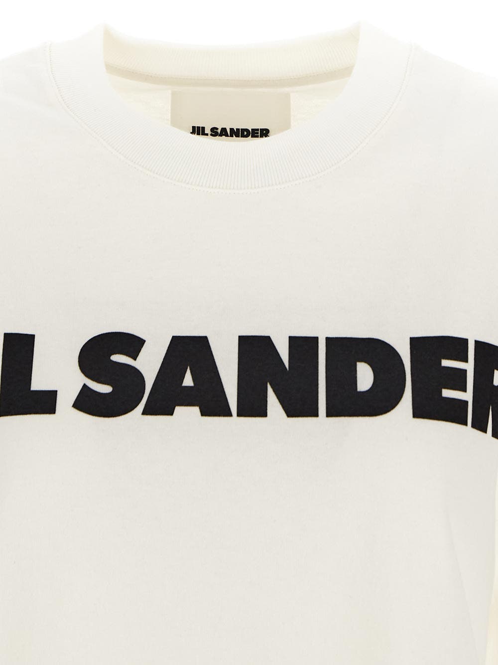 Oluxury Jil Sander Logo T-Shirt Fino al 50% di sconto