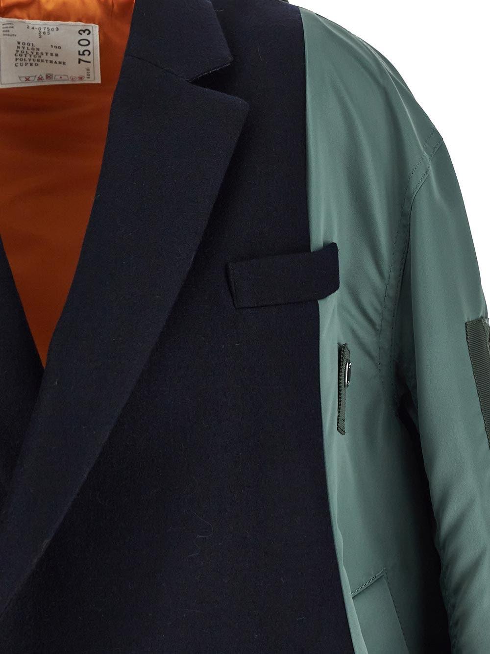 Oluxury Sacai Hybrid Coat Super sconto