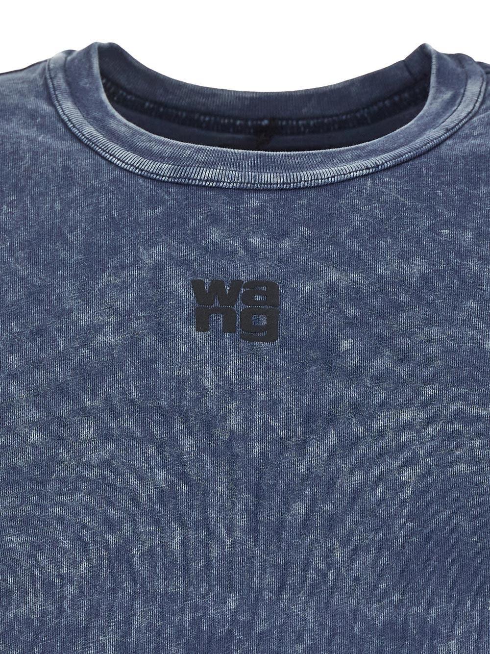 Oluxury T By Alexander Wang Essential Shrunk Tee Italia
