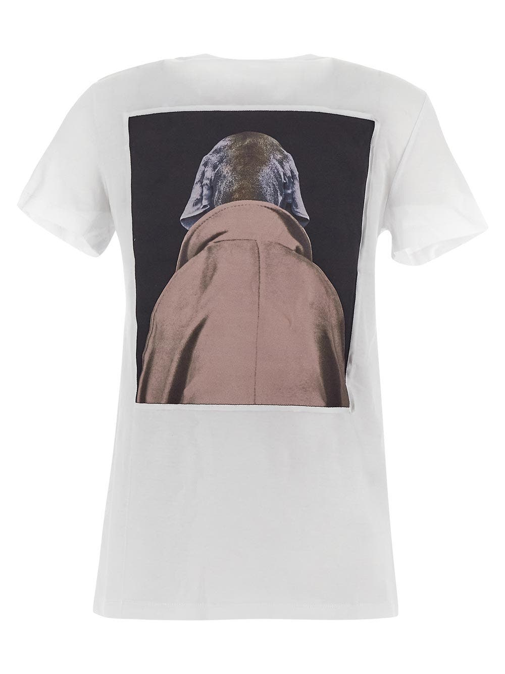 Oluxury Max Mara Cipria T-Shirt In Linea
