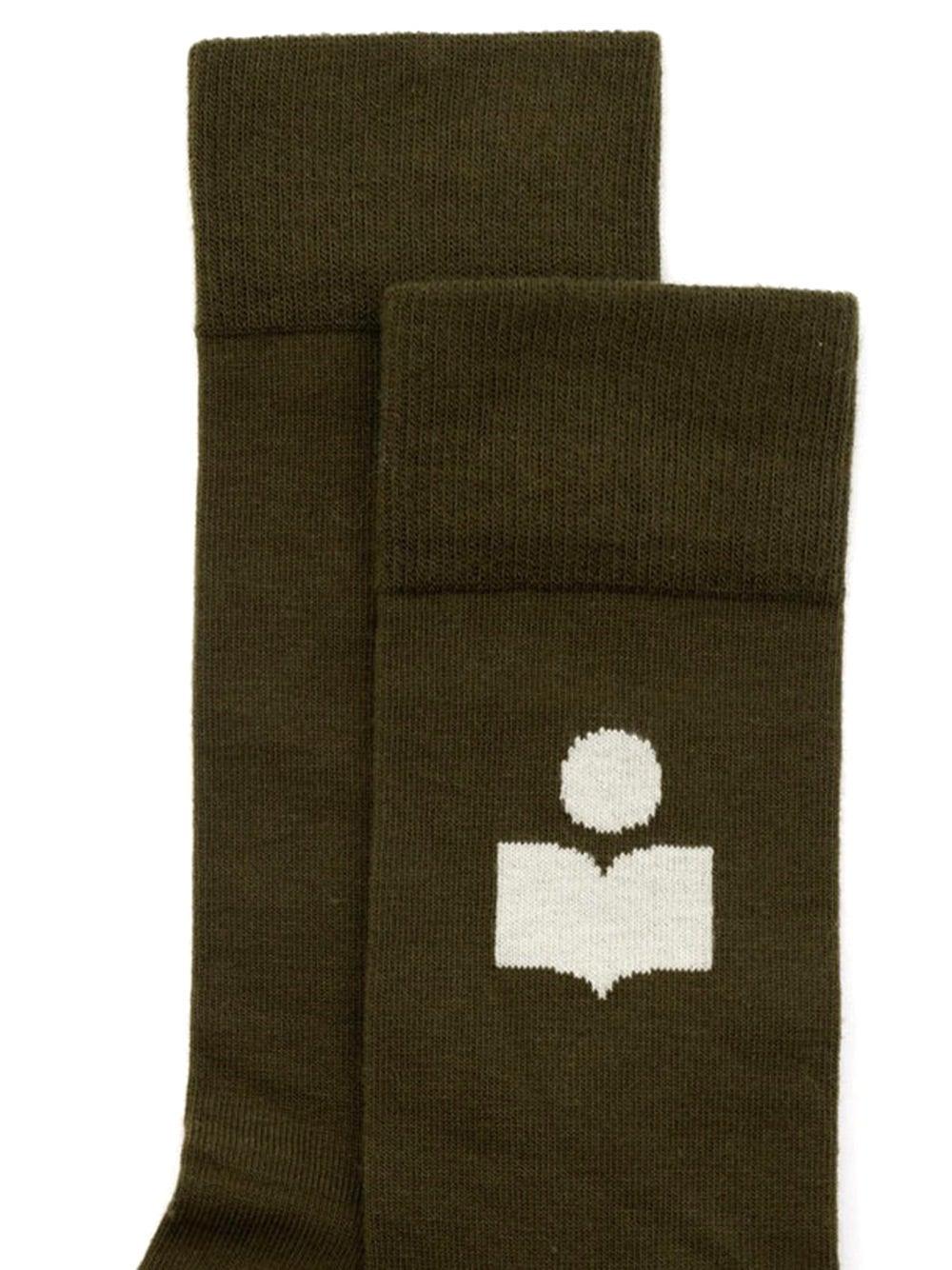 Oluxury Isabel Marant Sporty Logo Socks Outlet