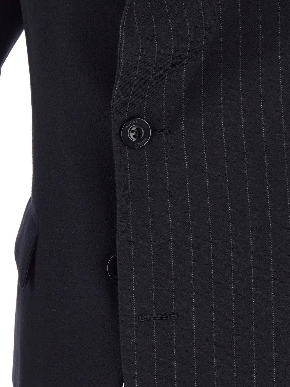 Oluxury Sacai Pinstriped Jacket Vendita Calda