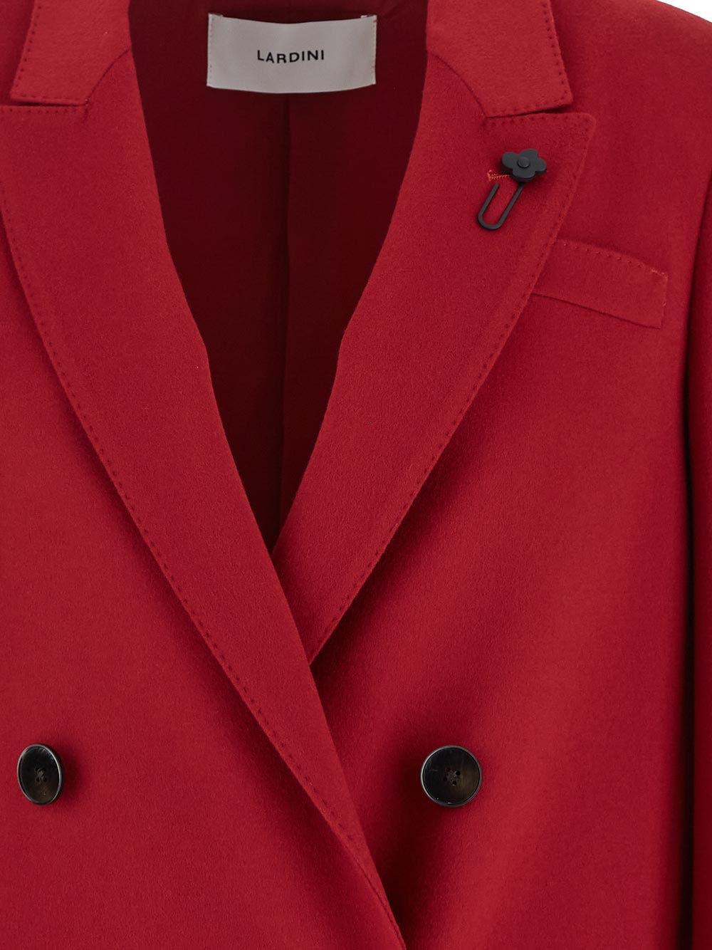 Oluxury Lardini Long Jacket double-breasted Spedizione gratuita