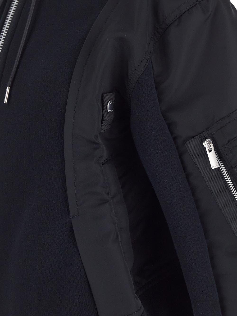 Oluxury Sacai Hybrid Jacket Vendite stagionali