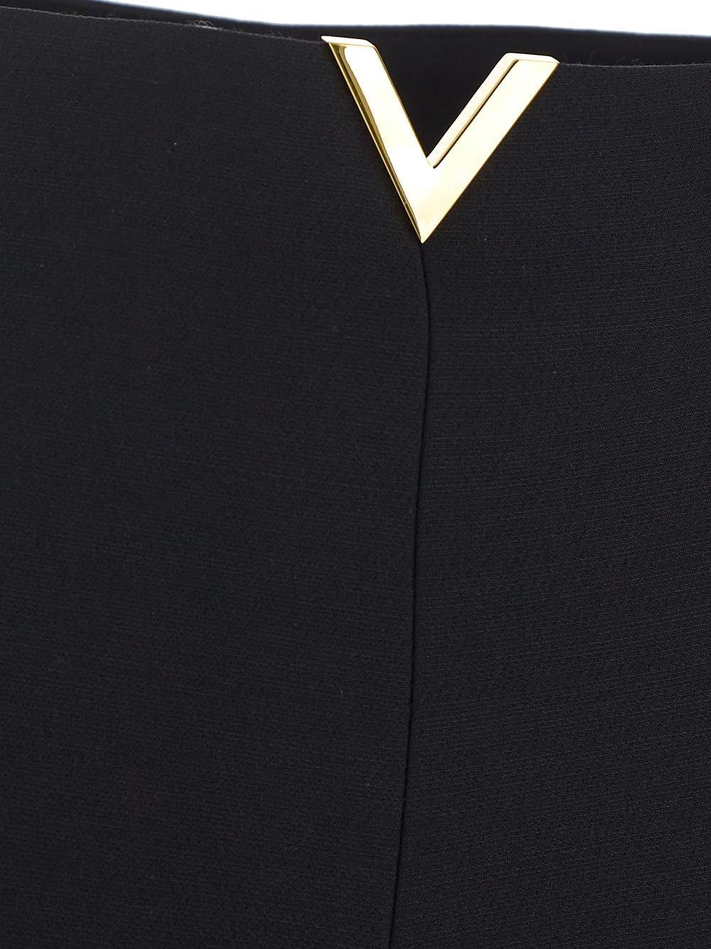 Oluxury Valentino Logo Short Smaltimento dello stoccaggio