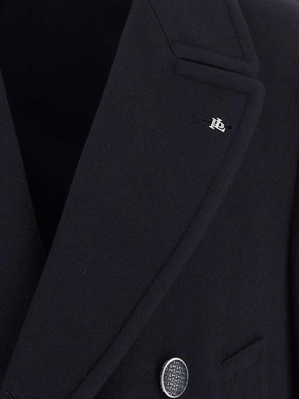 Oluxury Tagliatore Coat double-breasted Comprane uno, ottenene uno gratis