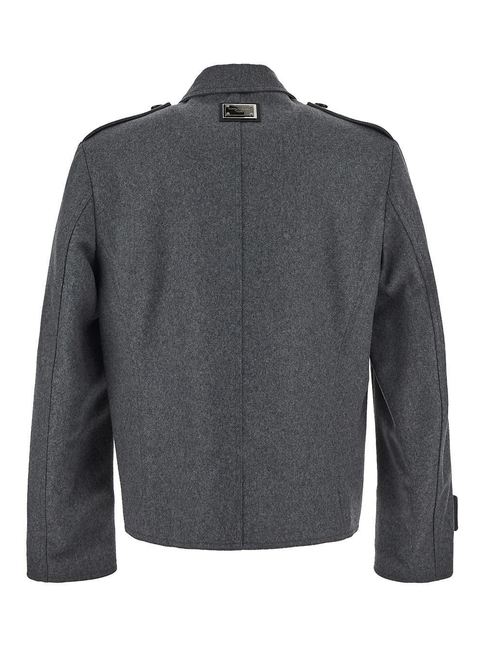 Oluxury Dolce & Gabbana Coat Double-breasted Ritorno libero