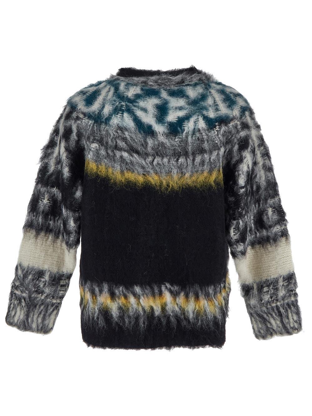 Oluxury Sacai Printed Knit Ultimi due giorni