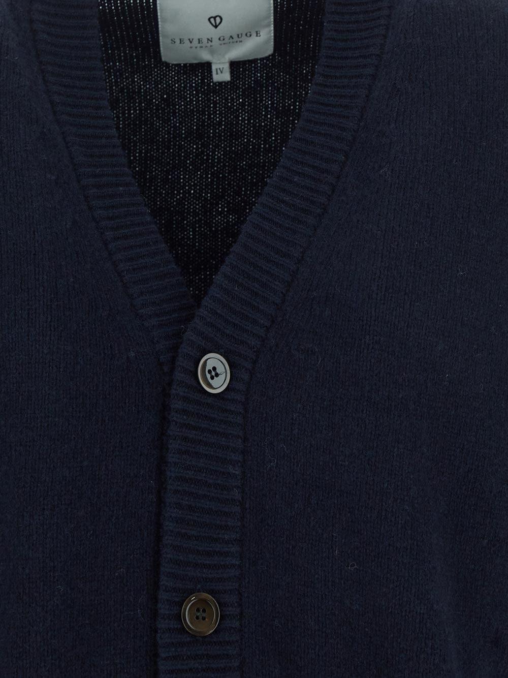 Oluxury Seven Gauge Cardigan knit Ultimo giorno