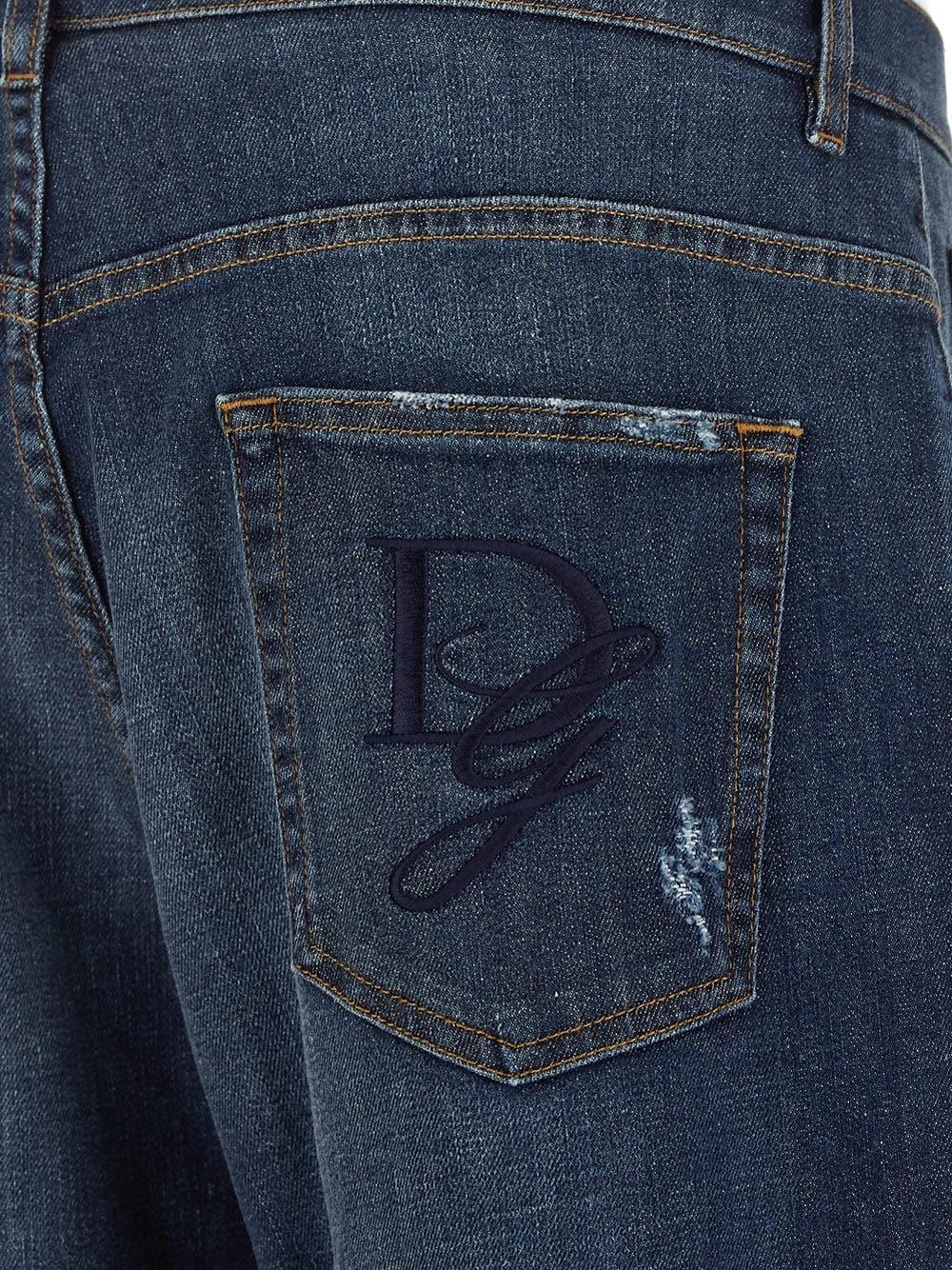 Oluxury Dolce & Gabbana Jeans loose Trasporto libero internazionale