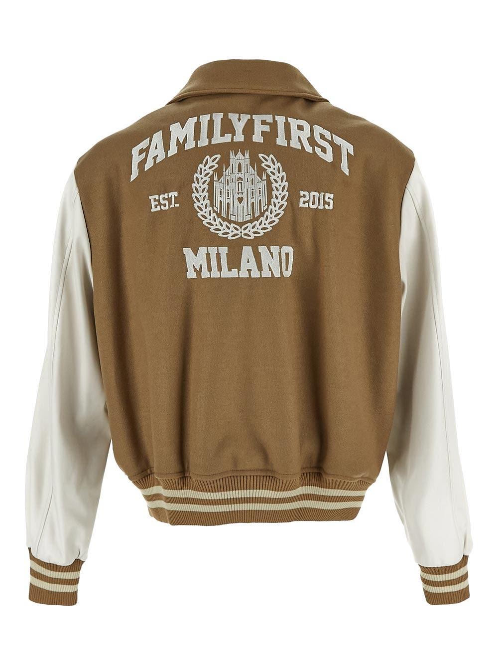 Oluxury Family First Varsity College Jacket Esporta salva