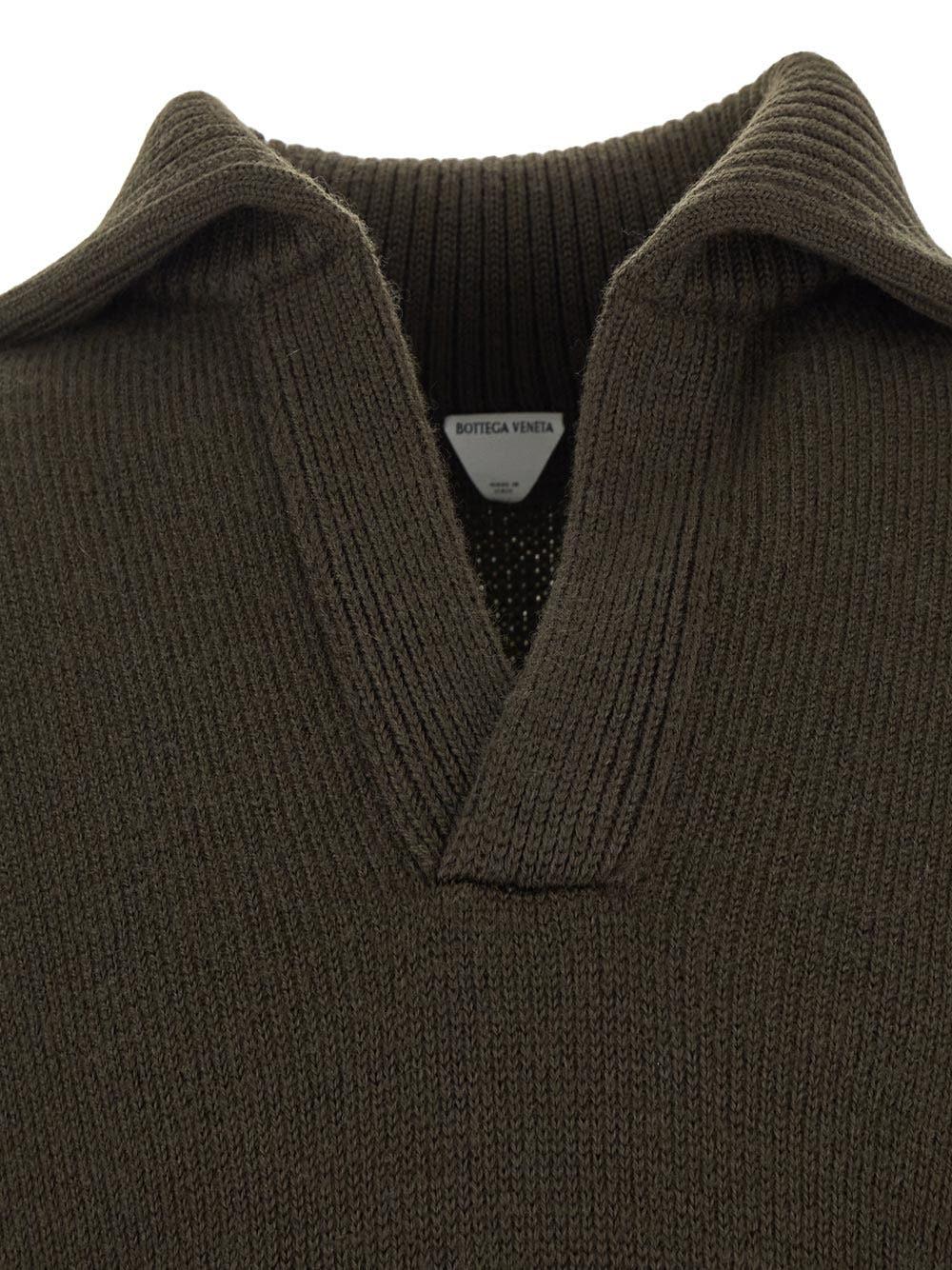 Oluxury Bottega Veneta Knitted Polo Soddisfazione Garantita
