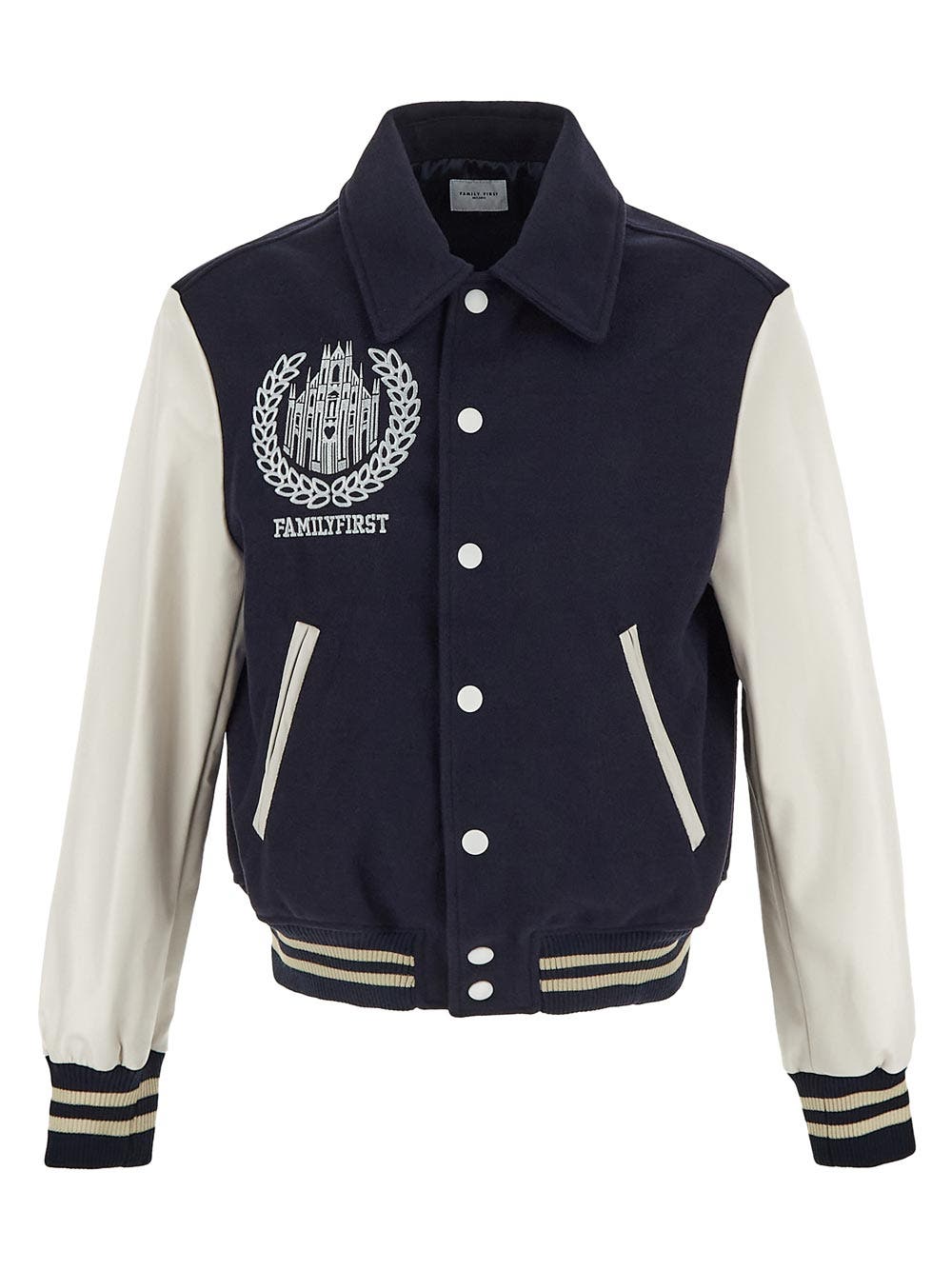 Oluxury Family First Varsity College Jacket Negozi Online