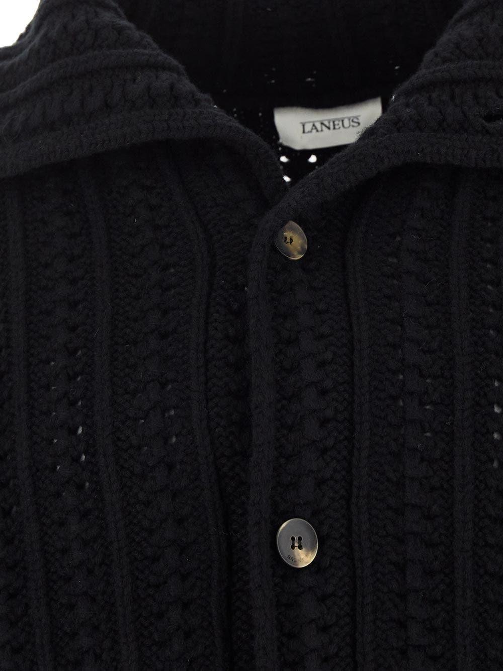 Oluxury Laneus Knitted Cardigan Sottocosto