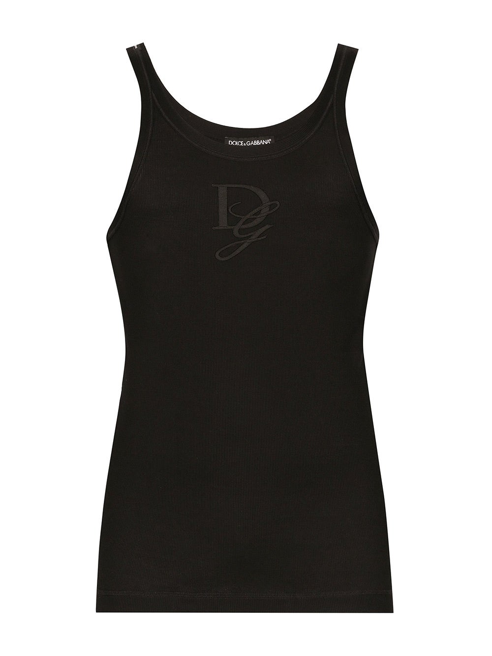 Oluxury Dolce & Gabbana Logo tank top