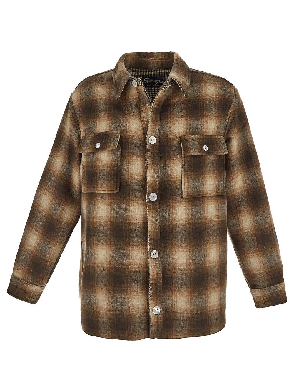 Oluxury Family First Overshirt Doubleface jacket Offerte