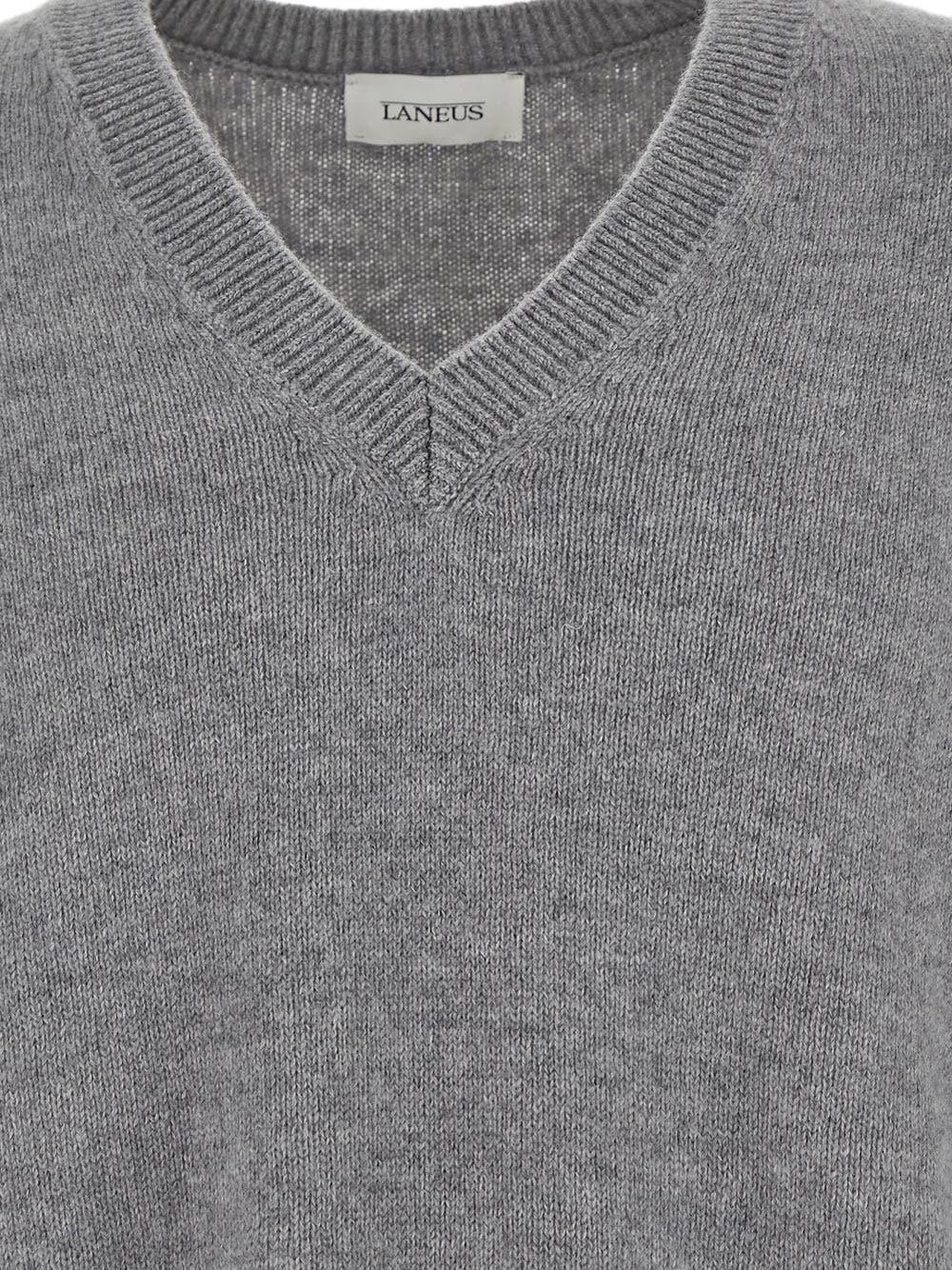Oluxury Laneus V-Neck Knit Vendita Economica